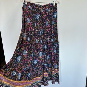 Flower flowy skirt
